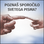 Pozna osnovno sporocilo Svetega pisma? Vstopi v dramo Svetega pisma!